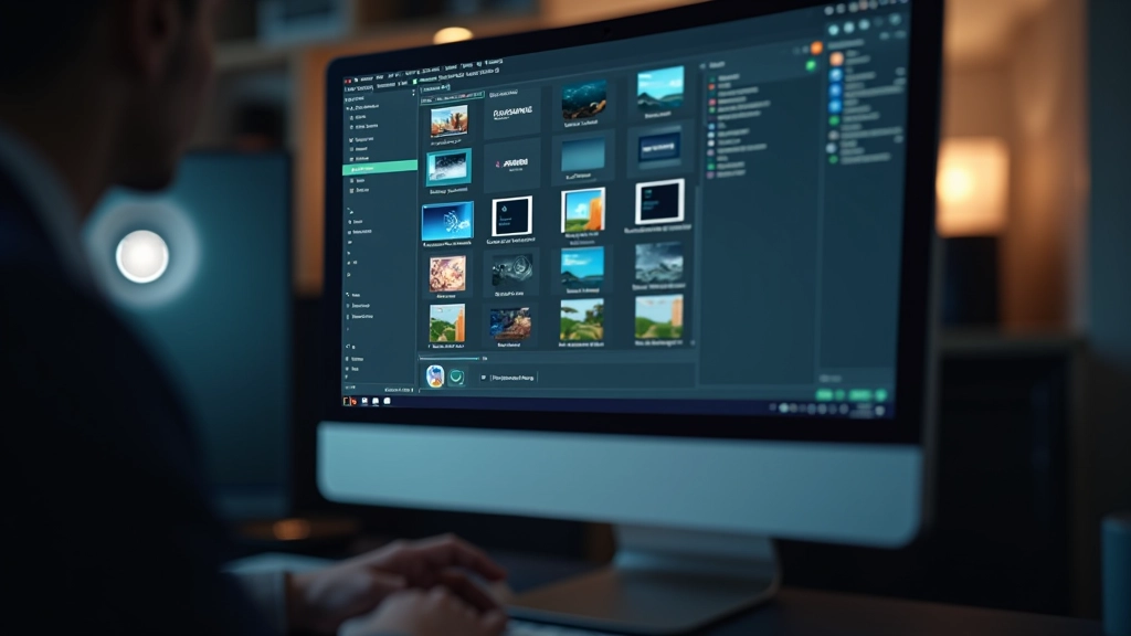Carpeta de proyecto bien organizada mostrando archivos de render maestro y versiones optimizadas con nomenclatura clara